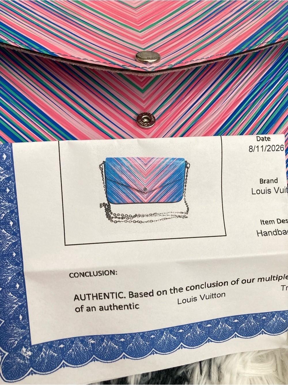 💗SOLD💗🔥 Louis Vuitton Tropical Felicie - Picture 11 of 13